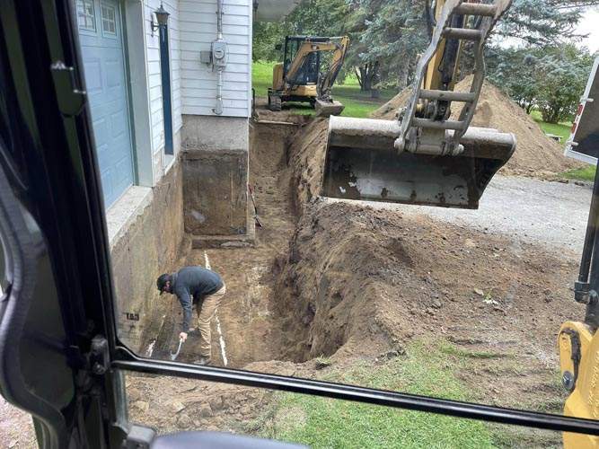 Inspection par caméra de drain Victoriaville