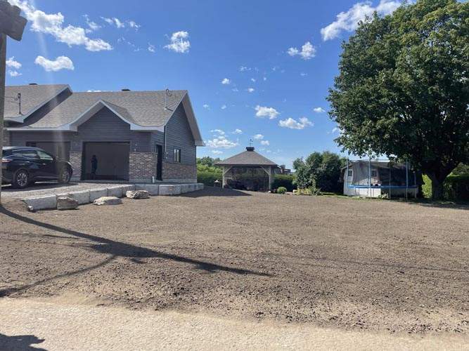 Service de terrassement Victoriaville