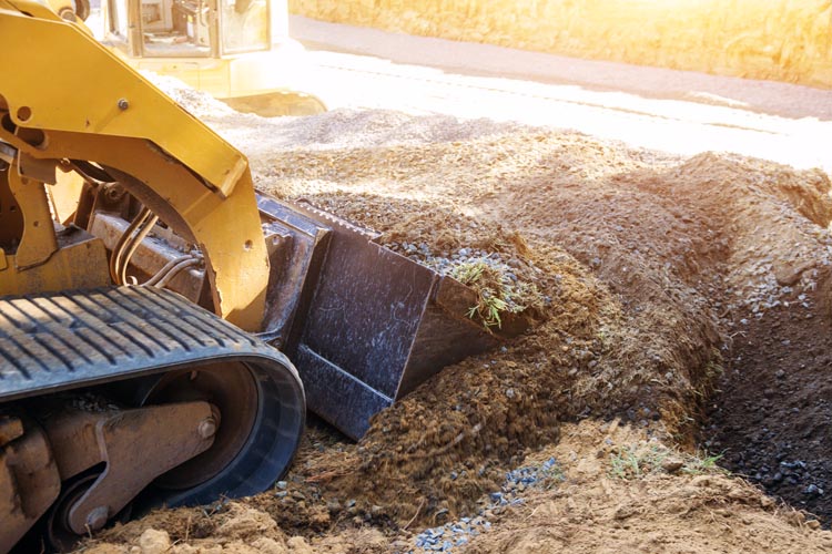 Travaux de terrassement