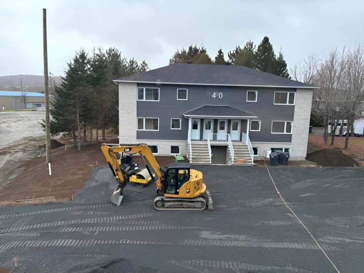 Terrassement résidentiel Victoriaville