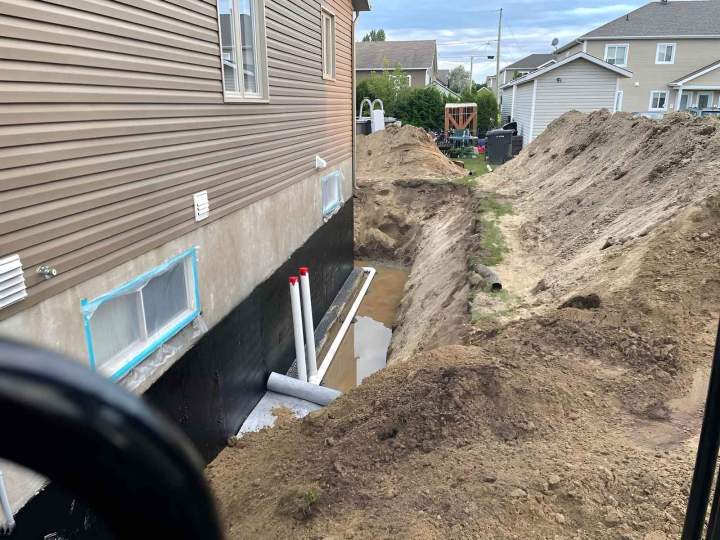 Inspection par caméra de drain Victoriaville