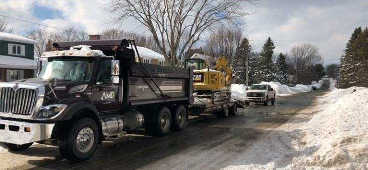 Entreprise de terrassement Victoriaville