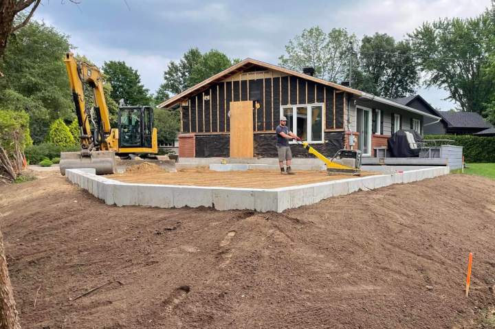 Entreprise de terrassement Victoriaville