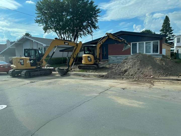 Travaux d’inspection et de réfection de drain de fondation