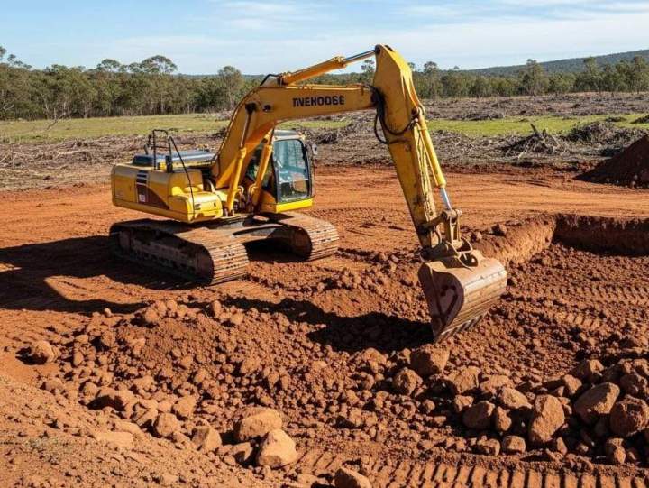 Travaux de terrassement