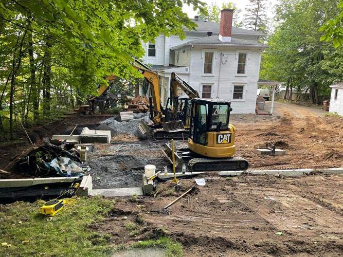 Travaux drain de fondation Travaux drain de fondation Plessisville